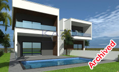 Modern detached house with pool in Agios Athanasios 