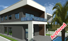 Modern detached house with pool in Agios Athanasios 