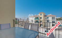 2 bedroom furnished apartment with swimming pool to rent in Paralimni