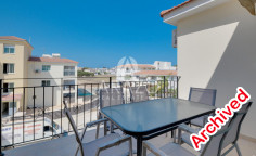 2 bedroom furnished apartment with swimming pool to rent in Paralimni