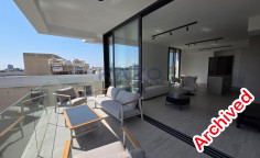 Spacious 2 bedroom furnished apartment to rent in Kapsalos