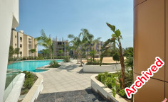 Beautiful three bedroom apartment with pool in Agios Tychonas 