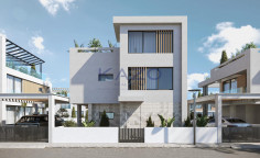 Villa with sea view and pool in Protaras 