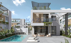 Villa with sea view and pool in Protaras 
