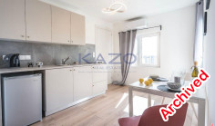 Fully furnished one bedroom top floor Kapsalos apartment 