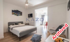 Fully furnished one bedroom top floor Kapsalos apartment 