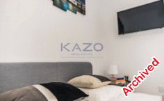 Fully furnished one bedroom top floor Kapsalos apartment 