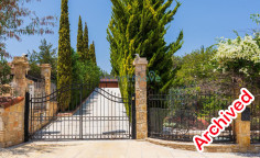 5 + 1 bedroom detached villa plus 2 guest houses for sale Limassol 