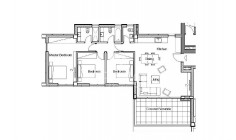 3 bedroom furnished apartment with swimming pool to rent in Germasogeia