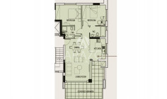 Large 2 bed apartment for sale in Ekali