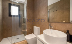 2 bedroom furnished apartment with swimming pool for sale in Trachoni