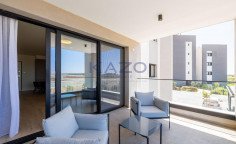 2 bedroom furnished apartment with swimming pool for sale in Trachoni