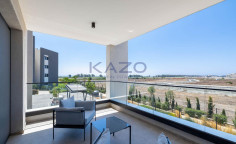 2 bedroom furnished apartment with swimming pool for sale in Trachoni