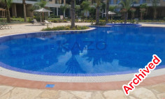 1 bedroom furnished apartment with swimming pool to rent in Trachoni