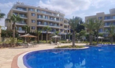 1 bedroom furnished apartment with swimming pool to rent in Trachoni