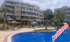 1 bedroom furnished apartment with swimming pool to rent in Trachoni