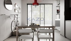 Modern 1 bedroom apartment with gym in Zakaki 