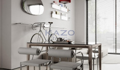 Modern 1 bedroom apartment with gym in Zakaki 