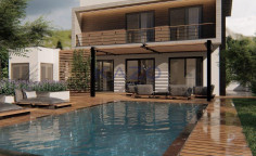 Luxurious 4 bedroom villa in Trimiklini country vineyards 