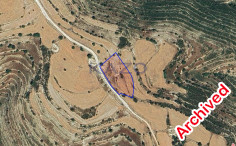 Large Lofou field for sale 5352m2 plot , Limassol