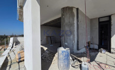 Brand new three bedroom top floor apartment with pool for sale in Zakaki area 
