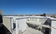 Brand new three bedroom top floor apartment with pool for sale in Zakaki area 
