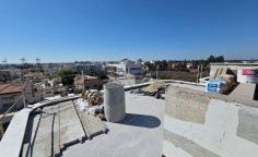 Brand new three bedroom top floor apartment with pool for sale in Zakaki area 