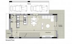 Luxury 3 bedroom villa with swimming pool for sale in Oroklini