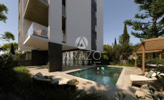 Luxury 2 bed apartment with swimming pool for sale in Germasogeia