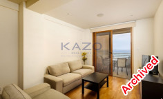 Sea view top floor apartment in foinikoudes area 