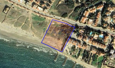 Large seafront plot for sale in Perivolia , Larnaca