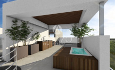 3 bedroom maisonette with swimming pool for sale in Dromolaxia