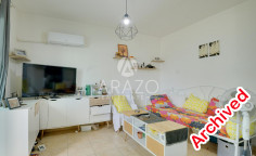 1 bedroom unfurnished apartment with swimming pool for sale in Paralimni