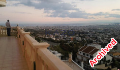 Birds eye view five bedroom detached house in Agia Fyla, Limassol 