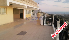 Birds eye view five bedroom detached house in Agia Fyla, Limassol 