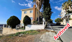 Birds eye view five bedroom detached house in Agia Fyla, Limassol 