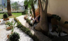 Birds eye view five bedroom detached house in Agia Fyla, Limassol 