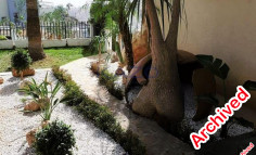 Birds eye view five bedroom detached house in Agia Fyla, Limassol 
