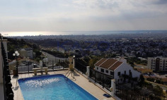 Birds eye view five bedroom detached house in Agia Fyla, Limassol 