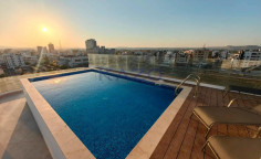 Penthouse apartment with sea view in Chrysopolitissa 
