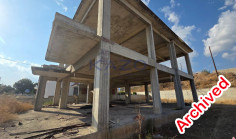 Four bedroom incomplete house in quiet Eptagonia village 