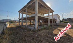 Four bedroom incomplete house in quiet Eptagonia village 