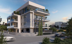 Penthouse apartment with sea view in Agios Ambrosios 