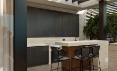 Penthouse apartment with sea view in Agios Ambrosios 