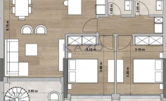 Modern top floor apartment with pool in Agios Nektarios Modern top floor apartment with pool in Agios Nektarios