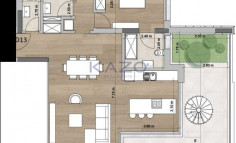 Modern top-floor apartment in Agios Nektarios for sale 