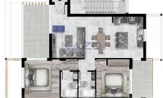 Top floor apartment in lively germasoyeia Tourist Area 