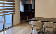 Spacious furnished two plus one bedroom Neapolis apartment rental 