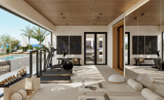 Modern sea front apartment with sea view Livadia 