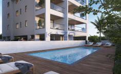 Modern sea front apartment with sea view Livadia 